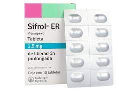 Sifrol ER Extended Release 1.5mg 10 Tabletas, (Mirapexï»¿) Pramipexole