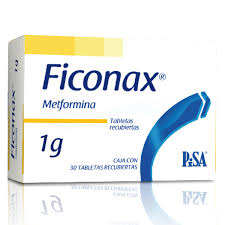 Glucophage (Ficonax) 1000mg 30Tabs, Metforminï»¿